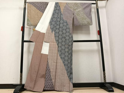 平和屋着物●訪問着　本場大島紬　染大島　作家物　吉祥文　株式会社大山謹製　証紙付き　正絹　逸品　AABJ8473ph