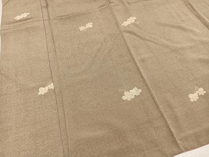 平和屋着物●上質な小紋　瓢箪　正絹　逸品　AABJ8478ph