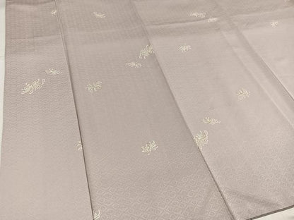 平和屋着物●上質な小紋　乱菊　金彩　正絹　逸品　AABJ8493ph