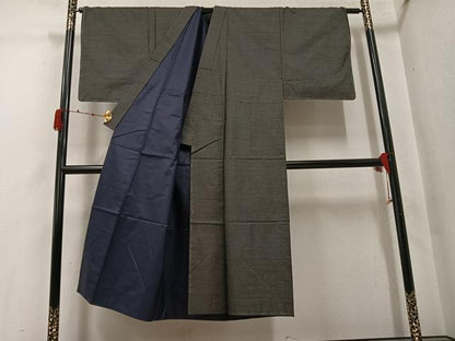 平和屋着物●男性　本場大島紬　アンサンブル　100亀甲　総詰め　正絹　逸品　未使用　AABJ8494ph