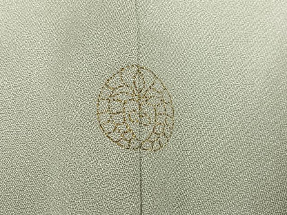 平和屋着物●訪問着　葡萄蔦の葉文　暈し染め　金彩　正絹　逸品　未使用　AABJ8497ph