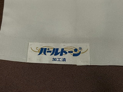 平和屋着物●訪問着　中国三大刺繍　汕頭刺繍　スワトウ刺繍　総刺繍　松竹梅雪輪花蝶文　暈し染め　正絹　逸品　AABJ8507ph