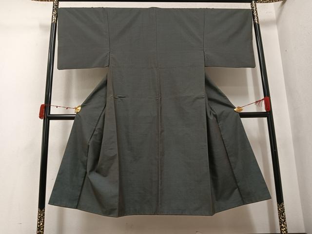 平和屋着物▼男性　本場大島紬　80亀甲　総詰め　正絹　逸品　AABJ8515ph