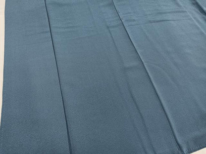 平和屋着物●上質な色無地　錆鼠色　正絹　逸品　AABJ8530ph