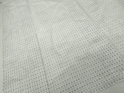 平和屋着物＊夏物　男性　上布　小紋　浴衣兼用　格子　綿×麻　AABJ8567cs