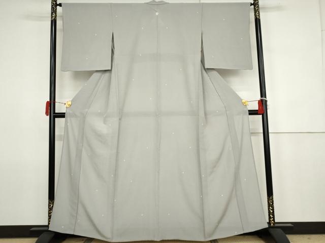 平和屋着物＊夏物　小紋　絞り　絽縮緬　鹿の子文　正絹　逸品　AABJ8581cs