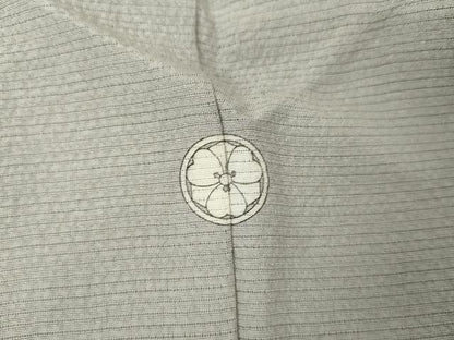 平和屋着物＊夏物　小紋　絞り　絽縮緬　鹿の子文　正絹　逸品　AABJ8581cs