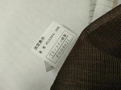 平和屋着物＊夏物　小紋　紗　霞文　暈し染め　洗える着物　AABJ8584cs