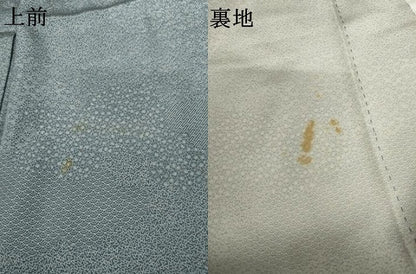 平和屋着物▽江戸小紋　単衣　寄せ小紋柄　正絹　逸品　AABJ8586cs