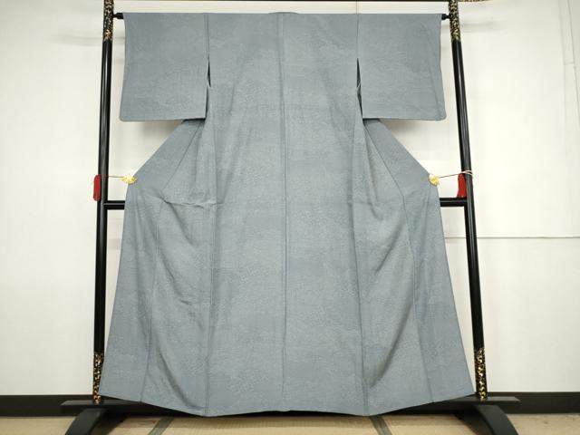 平和屋着物▽江戸小紋　単衣　寄せ小紋柄　正絹　逸品　AABJ8586cs