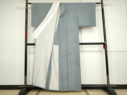 平和屋着物▽江戸小紋　単衣　寄せ小紋柄　正絹　逸品　AABJ8586cs