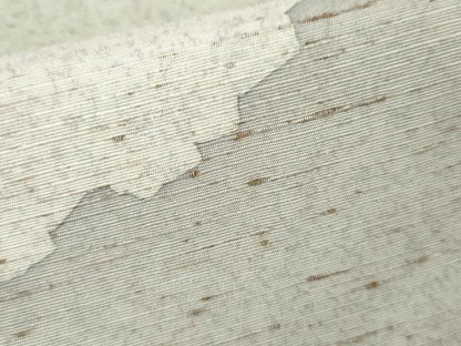 平和屋着物●ぜんまい紬　訪問着　霞文　正絹　逸品　AABJ8597cs