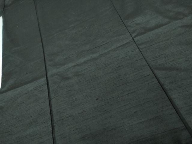 平和屋着物○男性 紬 アンサンブル 色無地 褐返色 正絹 逸品 AABJ8600cs
