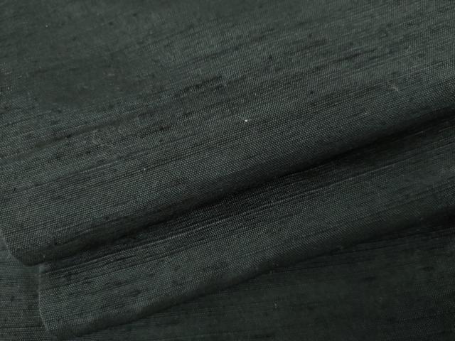 平和屋着物○男性 紬 アンサンブル 色無地 褐返色 正絹 逸品 AABJ8600cs