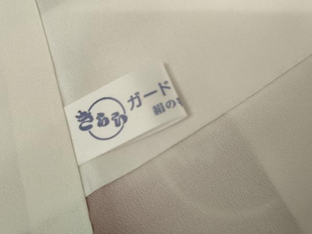 平和屋着物●上質な小紋　花唐草文　正絹　逸品　AABJ8635cs