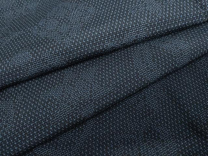 平和屋着物●本塩沢　110亀甲　吉祥文　正絹　逸品　未使用　AABJ8638cs