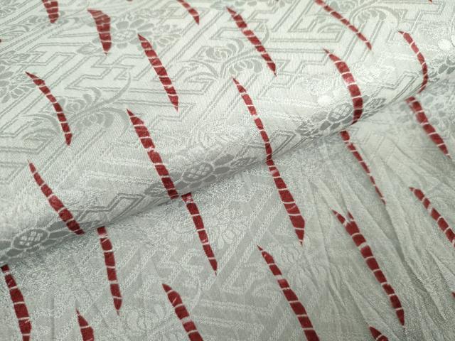 平和屋着物●上質な小紋　竜巻絞り　正絹　逸品　AABJ8642cs