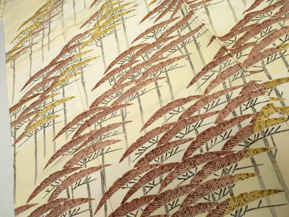 平和屋着物●訪問着　友禅　作家物　英世　枝松文　暈し染め　仮絵羽　正絹　逸品　未使用　AABJ8650cs