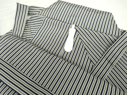 平和屋着物●男性　馬乗り袴　縞　正絹　逸品　未使用　AABJ8651cs