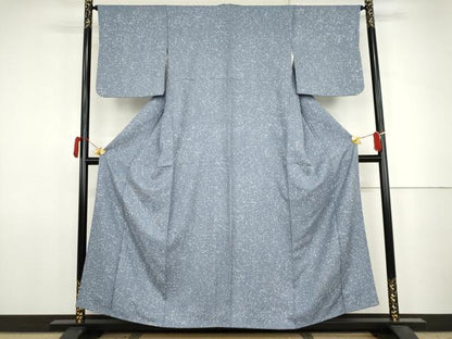 平和屋着物●上質な小紋　散らし文様　正絹　逸品　AABJ8664cs