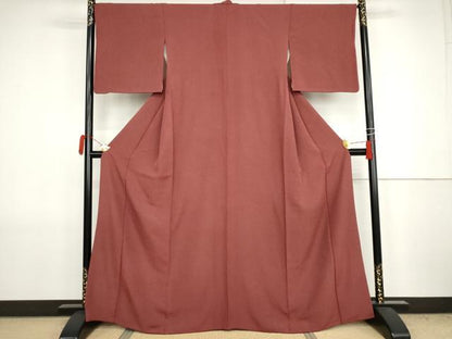 平和屋着物●伝統工芸師　服部光擴　江戸小紋　吉祥柄　正絹　逸品　AABJ8708cs