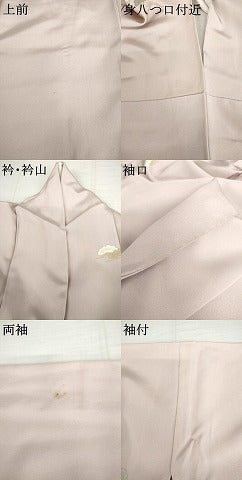 平和屋着物●訪問着　浜松風景文　暈し染め　金彩　正絹　逸品　AABJ8709cs
