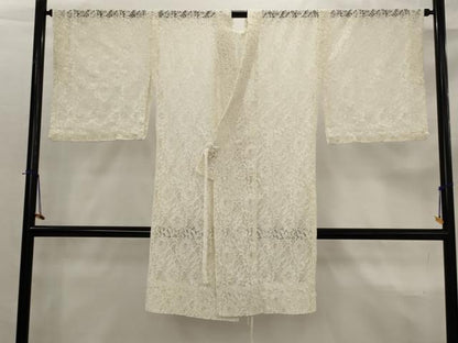 平和屋着物▽道中着　スリーシーズン　春夏秋　塵除け　総レース　AABJ8722st