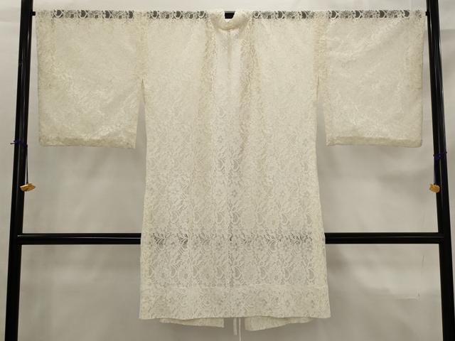 平和屋着物▽道中着　スリーシーズン　春夏秋　塵除け　総レース　AABJ8722st