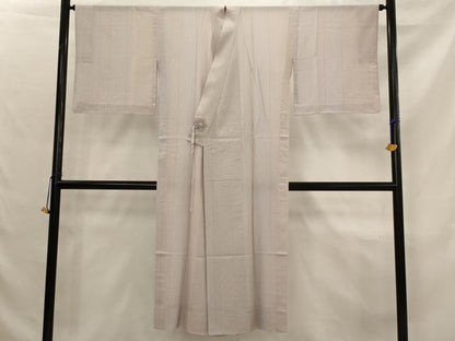 平和屋着物▽道中着　スリーシーズン　春夏秋　塵除け　間道　正絹　逸品　AABJ8727st