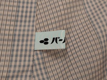 平和屋着物▽道中着　スリーシーズン　春夏秋　塵除け　間道　正絹　逸品　AABJ8727st