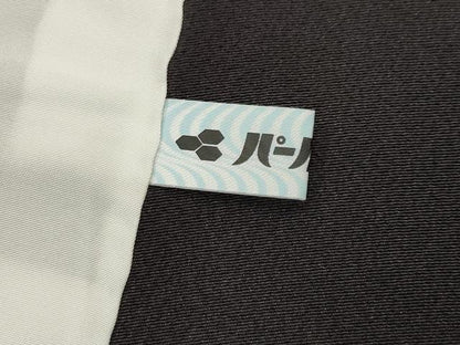平和屋着物▽上質な小紋　単衣　蔦の葉文　金彩　正絹　逸品　AABJ8730st