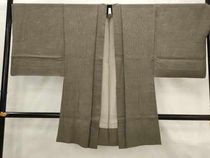 平和屋着物▽男性　羽織　スリーシーズン　春夏秋　塵除け　鮫小紋柄　正絹　逸品　AABJ8742st