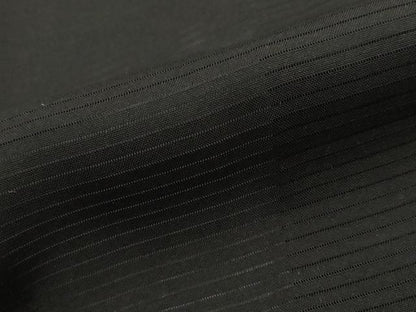 平和屋着物▽男性　黒紋付　羽織　スリーシーズン　春夏秋　塵除け　正絹　逸品　AABJ8744st