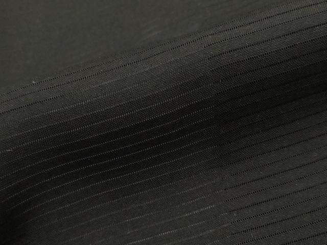 平和屋着物▽男性　黒紋付　羽織　スリーシーズン　春夏秋　塵除け　正絹　逸品　AABJ8744st
