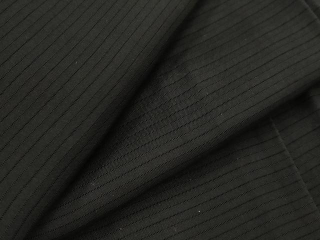 平和屋着物▽男性　黒紋付　羽織　スリーシーズン　春夏秋　塵除け　正絹　逸品　AABJ8744st