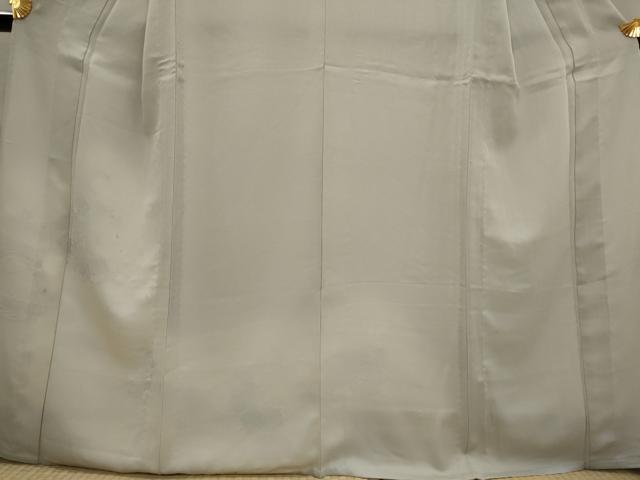 平和屋着物▽色留訪問着　単衣　刺繍　草花文　暈し染め　正絹　逸品　AABJ8752st
