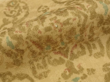 平和屋着物▽訪問着　単衣　エ霞鳳凰花文　正絹　逸品　AABJ8753st