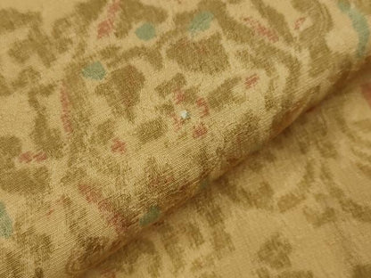 平和屋着物▽訪問着　単衣　エ霞鳳凰花文　正絹　逸品　AABJ8753st