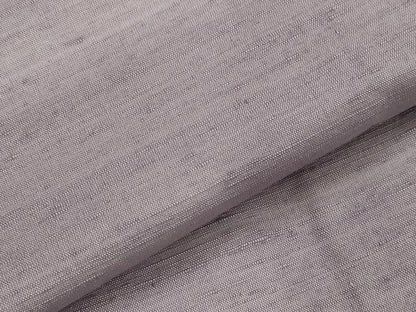 平和屋着物▽上質な紬　単衣　色無地　霞文　正絹　逸品　AABJ8776st