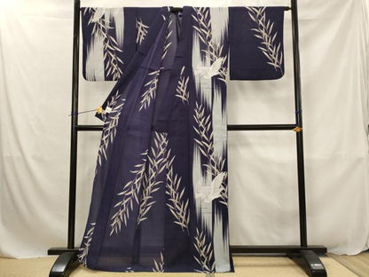 平和屋着物＊夏物　撫松庵　訪問着・浴衣兼用　セオアルファ　飛鳥文　洗える着物　AABJ8791st