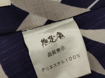 平和屋着物＊夏物　撫松庵　訪問着・浴衣兼用　セオアルファ　飛鳥文　洗える着物　AABJ8791st