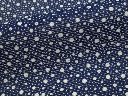 平和屋着物＊夏物　小紋　絽　大小あられ　洗える着物　AABJ8797st