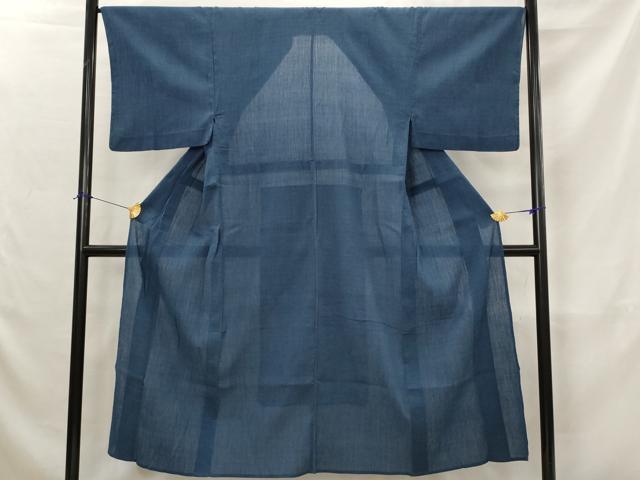 平和屋着物＊夏物　男性　小紋　格子　AABJ8813st 平和屋着物＊夏物 男性 小紋 格子 AABJ8813st