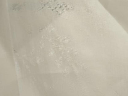 平和屋着物＊夏物　本場小千谷ちぢみ　長襦袢　芝文紗　反端付き　麻　逸品　AABJ8833st