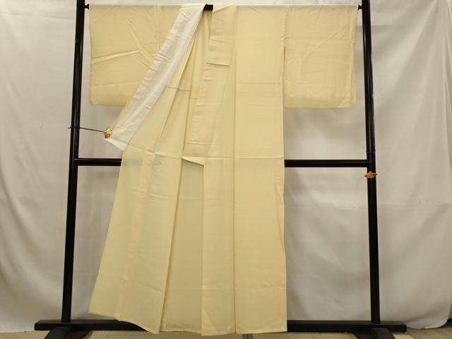 平和屋着物＊夏物　本加賀友禅作家　成竹登茂男監修　色無地　絽　砥粉色　正絹　逸品　AABJ8839st