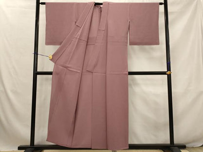 平和屋着物＊夏物　色無地　絽　浅蘇芳色　正絹　逸品　未使用　AABJ8842st