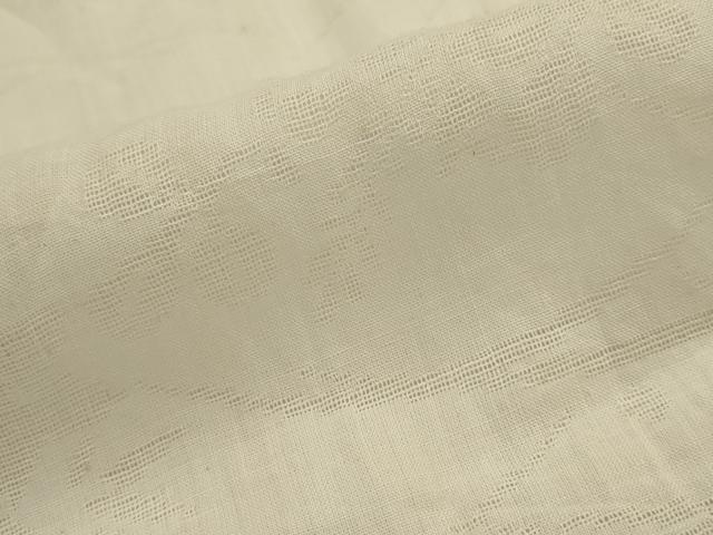 平和屋着物＊夏物　長襦袢　紗　芝花文紗　麻　逸品　AABJ8860st