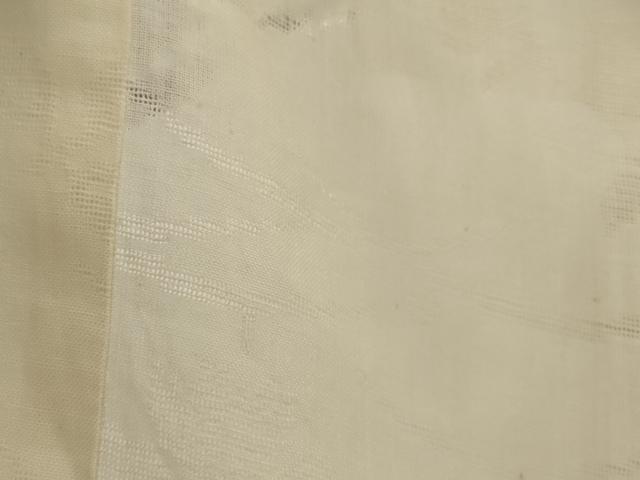 平和屋着物＊夏物　長襦袢　紗　芝花文紗　麻　逸品　AABJ8860st