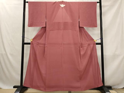 平和屋着物＊夏物　色無地　絽　今様色　正絹　逸品　未使用　AABJ8891st