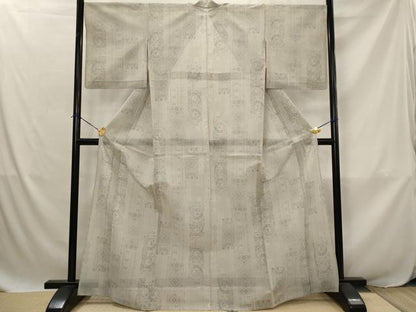 平和屋着物＊夏物　本場大島紬　夏大島　鳳凰花文　正絹　逸品　AABJ8895st